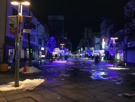 082 Asahikawa shopping park street